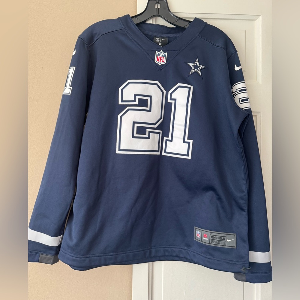 Nike Dallas Cowboys #21 Ezekiel Elliott NFL Jersey Mens Medium Football Apparel